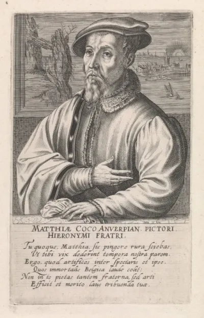 Portret van Matthys Cock