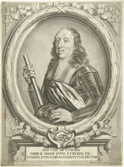 Portret van Mattias de Medici