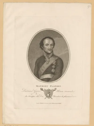 Portret van Matvej Platov