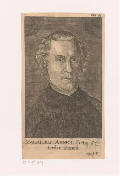 Portret van Mauritius Arnet