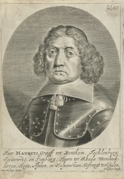 Portret van Maurits, graaf van Benthem