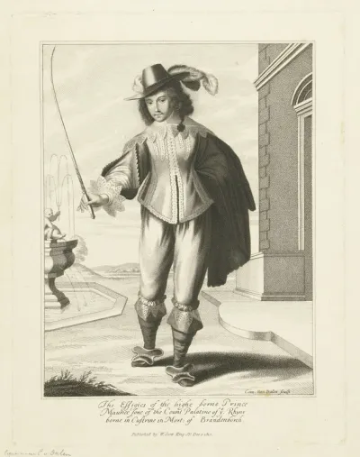 Portret van Maurits van de Palts