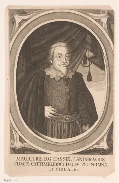 Portret van Maurits van Hessen-Kassel