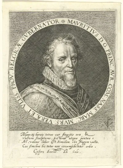 Portret van Maurits van Oranje