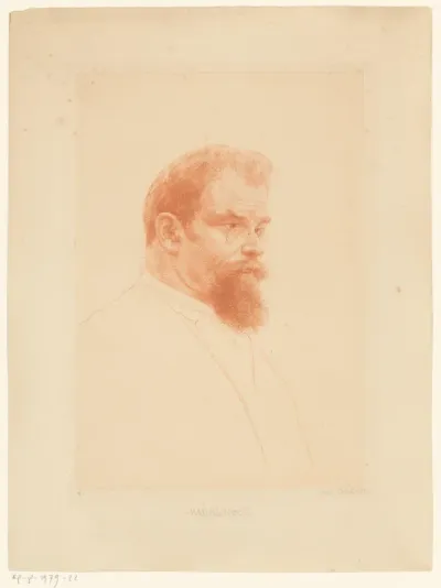 Portret van Max Klinger