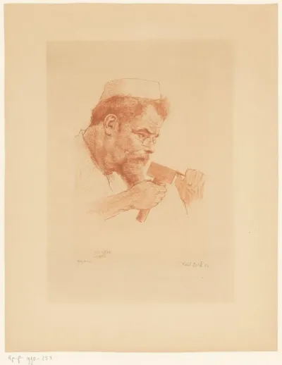 Portret van Max Klinger