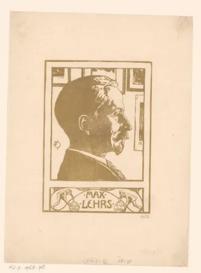 Portret van Max Lehrs