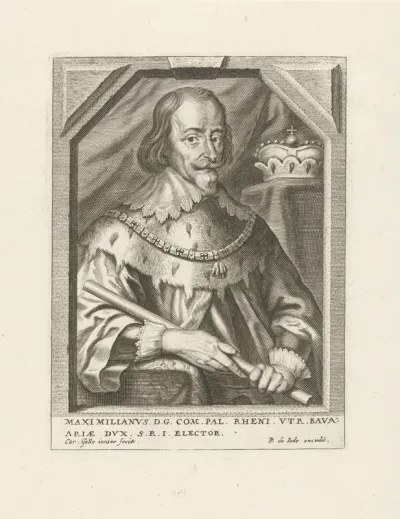 Portret van Maximilaan I van Beieren