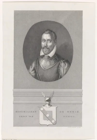 Portret van Maximiliaan de Hennin, graaf van Bossu
