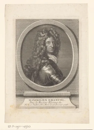 Portret van Maximiliaan Emanuel II van Beijeren