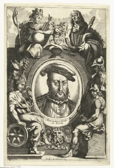 Portret van Maximiliaan, Graaf van Buren