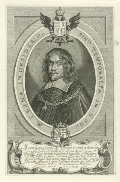 Portret van Maximiliaan, graaf van Trautmanstorff