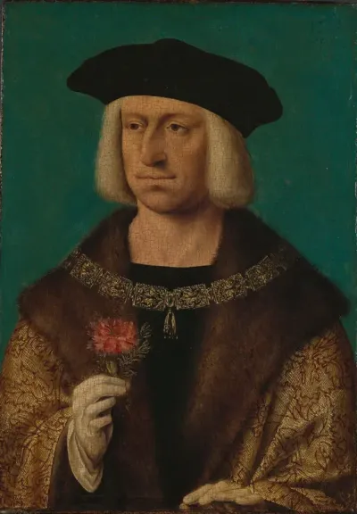 Portret van Maximiliaan i (1459-1519)