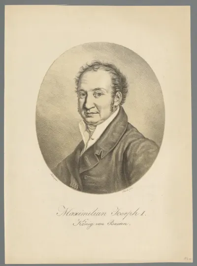 Portret van Maximiliaan I Jozef van Beieren
