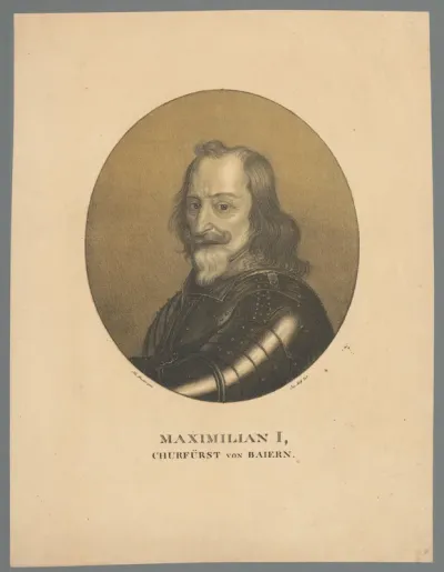 Portret van Maximiliaan I, keurvorst van Beieren