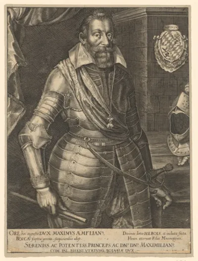 Portret van Maximiliaan I