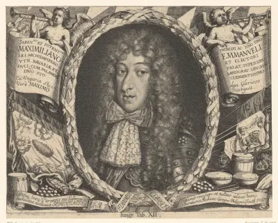 Portret van Maximiliaan II Emanuel van Beieren