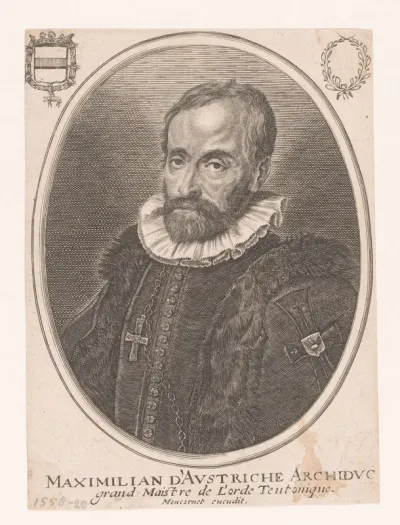 Portret van Maximiliaan III van Oostenrijk
