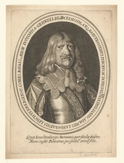 Portret van Maximilian Adam