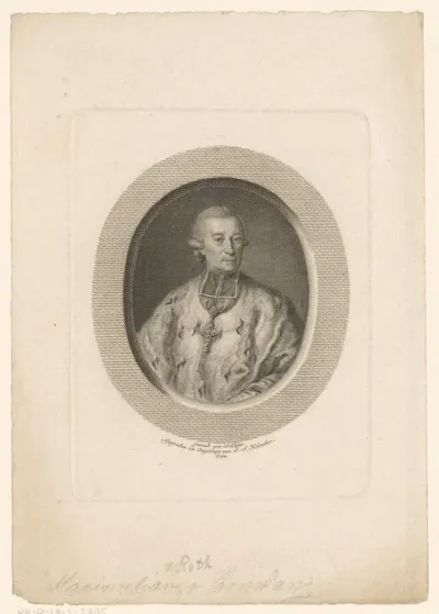 Portret van Maximilian Christoph, bisschop van Konstanz