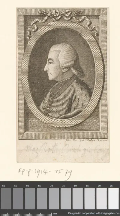 Portret van Maximilian Christoph von Rodt
