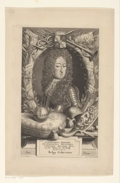 Portret van Maximilian Emanuel keurvorst van Beieren