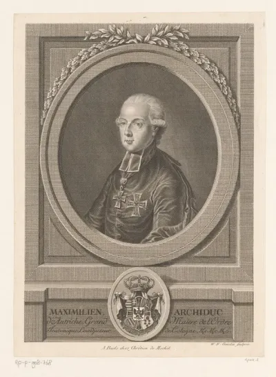 Portret van Maximilian Franz