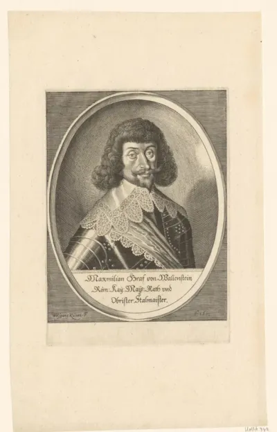 Portret van Maximilian graaf van Waldstein