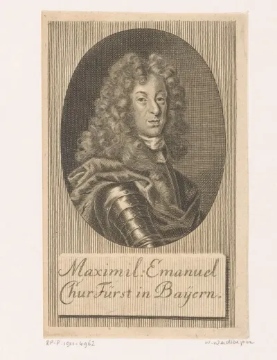 Portret van Maximilian II Emanuel, keurvorst van Beieren