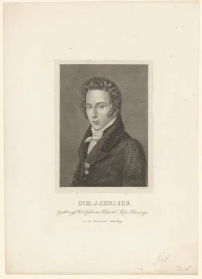 Portret van Maximilian Joseph Chelius