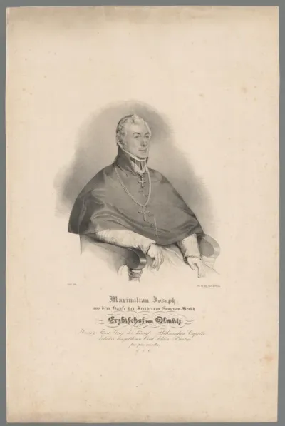 Portret van Maximilian Joseph Gottfried von Sommerau Beeckh