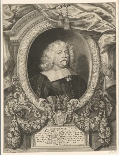 Portret van Maximilian Kurtz von Senftenau