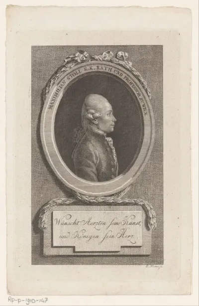 Portret van Maximilian Stoll