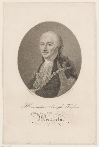 Portret van Maximilian von Montgelas