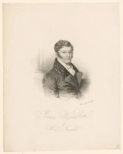 Portret van Maximilian zu Wied-Neuwied