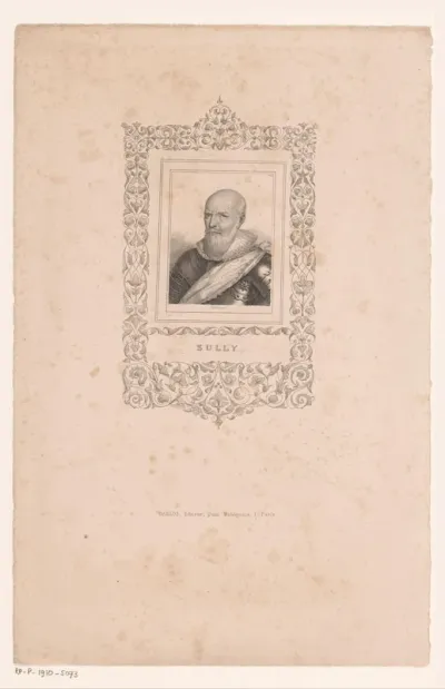 Portret van Maximilien de Bethune, baron van Rosny en hertog van Sully