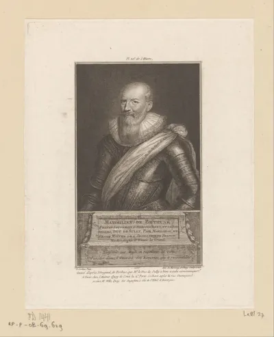 Portret van Maximilien de Bethune, baron van Rosny, hertog van Sully