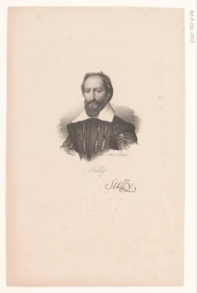 Portret van Maximilien de Béthune, hertog van Sully