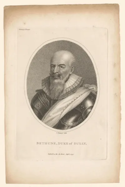 Portret van Maximilien de Béthune