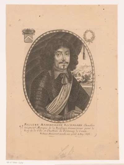 Portret van Maximilien Eschalard de La Boulaye