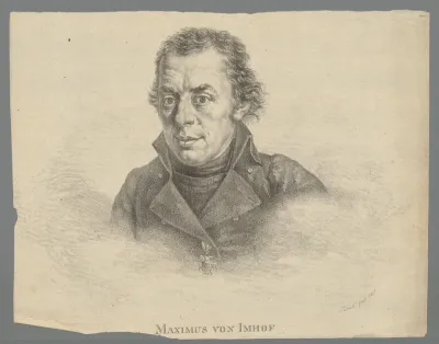 Portret van Maximus von Imhof
