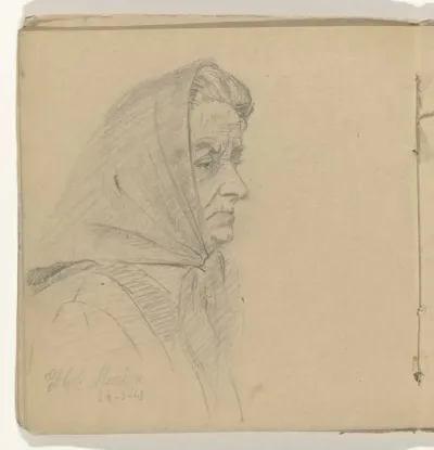 Portret van medegevangene