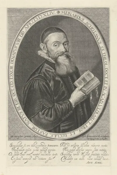Portret van Meinardus Schotanus