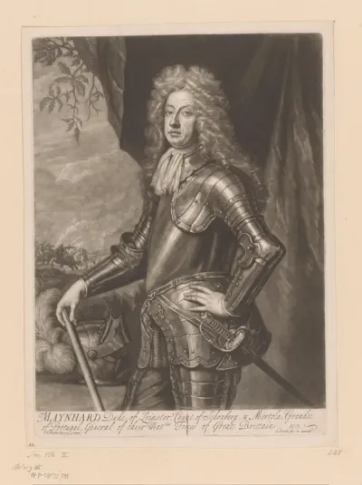 Portret van Meinhard von Schönberg
