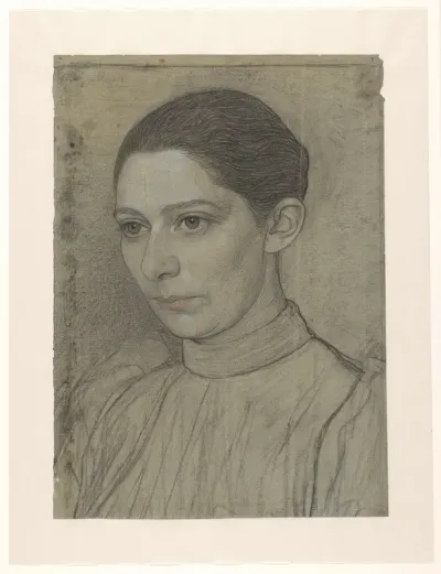 Portret van Mej. Sara de Swart