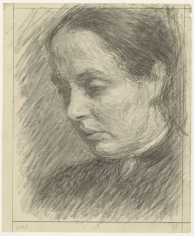 Portret van mejuffrouw S. Dirks