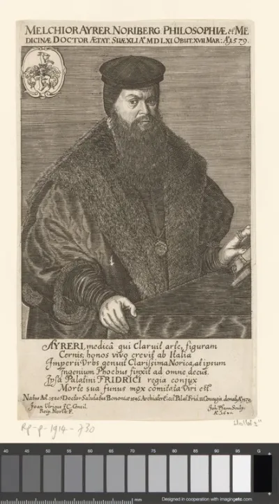 Portret van Melchior Ayrer