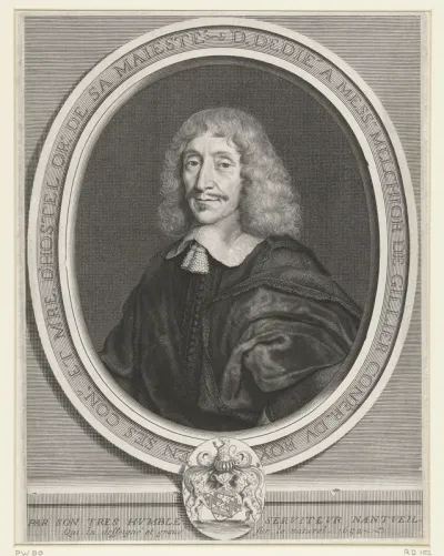 Portret van Melchior de Gillier