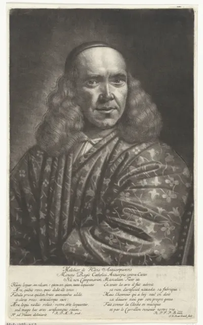 Portret van Melchior de Haze