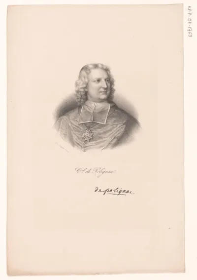 Portret van Melchior de Polignac